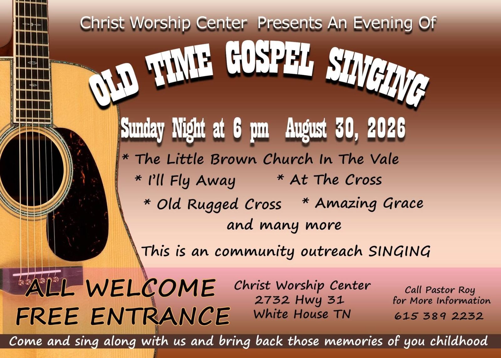 Old Time Gospel Singing