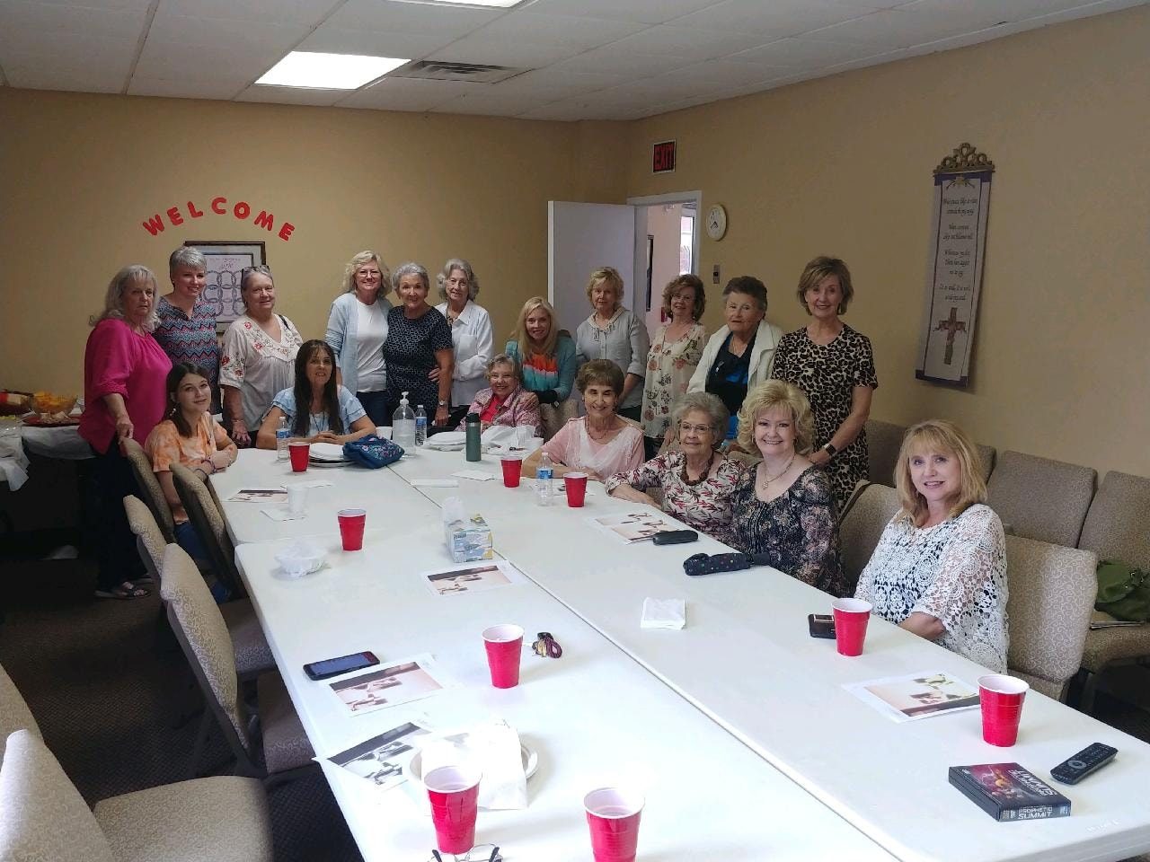 A shared meal at Christ Worship Center