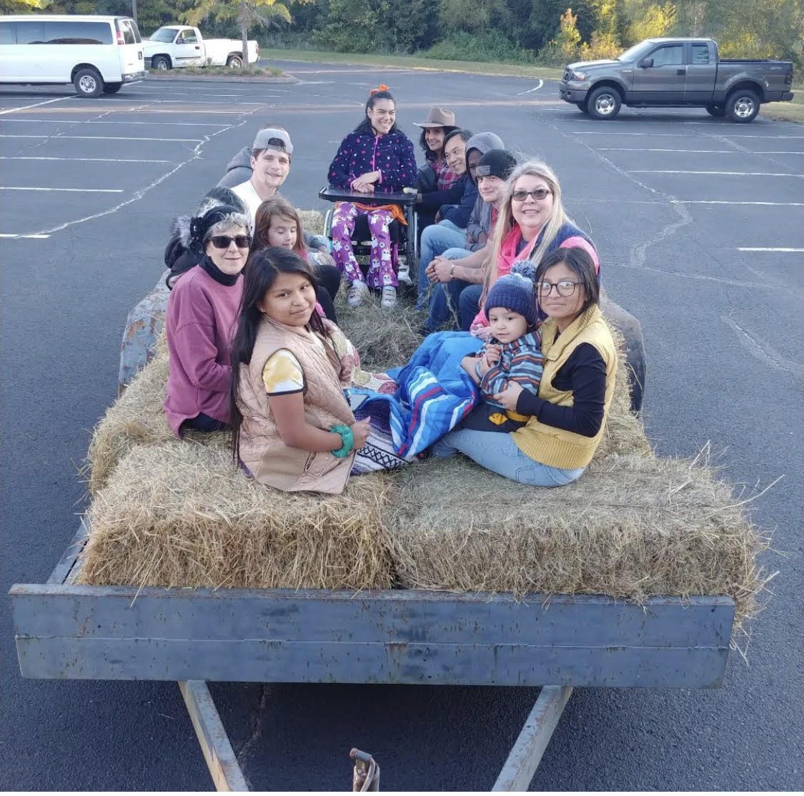 A church hayride