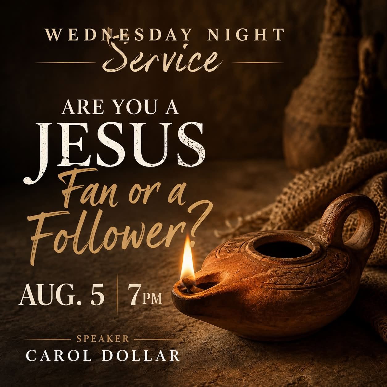 Are You a Jesus Fan or a Follower?